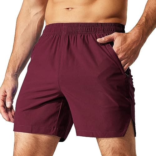 MIER Men's Quick Dry Workout Running Shorts for Active Use
| Lightweight Breathable MIER Men's Running Shorts Perfect f