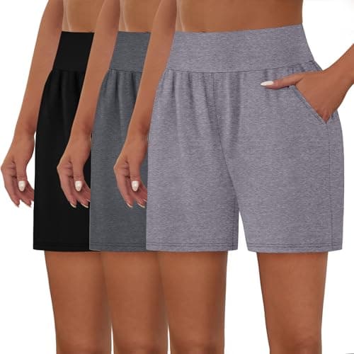Neer 3 Pack Cotton Women's Athletic Shorts
| Neer Women's Athletic Shorts 5'' High Waisted
| Neer Women's Athletic Shor