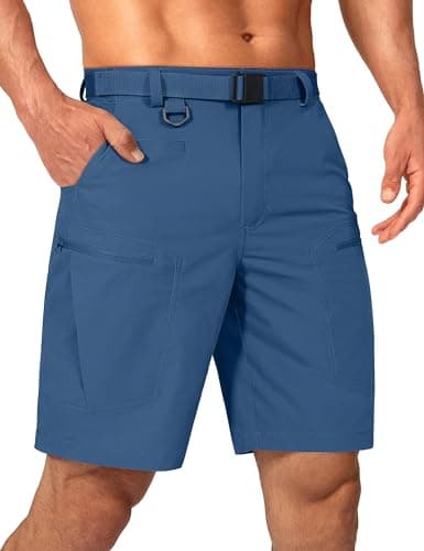 Men's Water Resistant Quick Dry Cargo Hiking Shorts for Hiking and Outdoor Activities
| Lightweight Breathable Mens Car