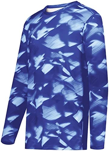 Holloway Men's Cotton-Touch Poly Cloud Long Sleeve Tee for Active Men in Casual Settings
| Holloway Men's Cotton-Touch
