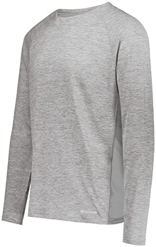 Holloway Men's Sportswear Electrify Powered by Coolcore Breathable Long Sleeve Tee for Active Men during Summer Sports