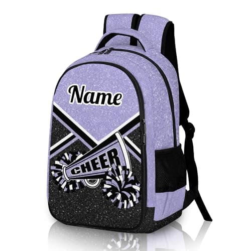 Personalized Name Cheer Backpack for Women
| Custom Cheerleading Backpack in Wine Red
| Customize Your Own Cheerleader