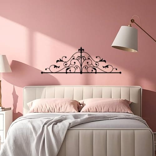 DUOOLN Metal Scroll Wall Decor for Modern Living Room and Bedroom
| Arched Iron Vine Wall Decor Art for Indoor and Outd