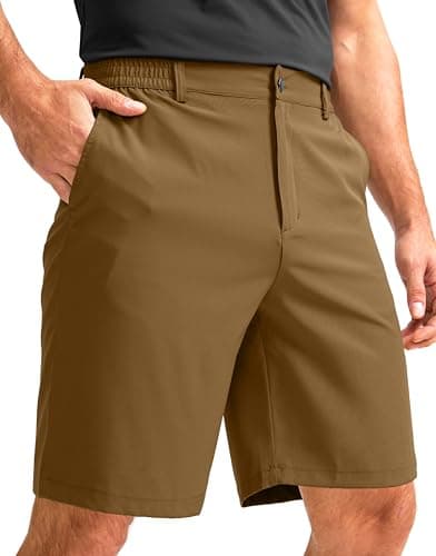 G Gradual Men's Lightweight Quick Dry Breathable Golf Shorts for Casual Work and Play
| G Gradual Men's Stretch 9" Golf