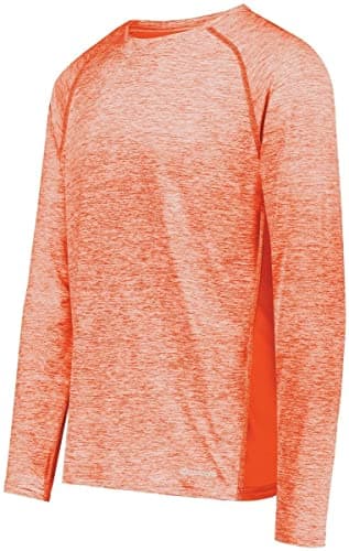 Holloway Men's Sportswear Electrify Powered by Coolcore Breathable Long Sleeve Tee for Active Men during Summer Sports