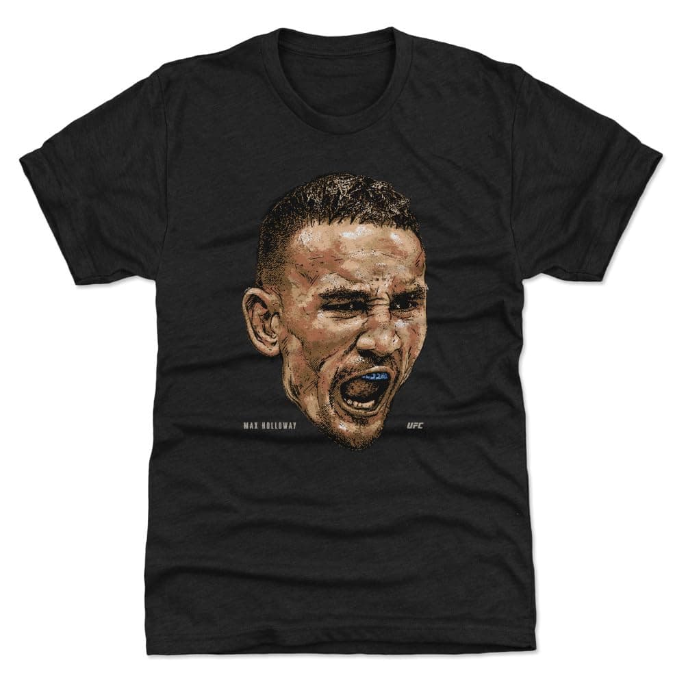 Max Holloway UFC Men's Premium T-Shirt - White