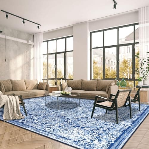 Vaukki Non Slip Entryway Mat, Vintage Shaggy Soft Laundry Rug Runner for Bathroom and Bedroom (2' X 6', Grey) OEKO-TEX