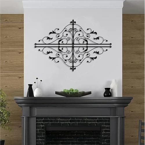 DUOOLN Metal Scroll Wall Decor for Modern Living Room and Bedroom
| Arched Iron Vine Wall Decor Art for Indoor and Outd