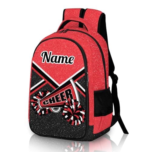 Personalized Name Cheer Backpack for Women
| Custom Cheerleading Backpack in Wine Red
| Customize Your Own Cheerleader
