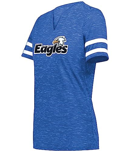 Holloway Women's Ladies Monterey Tee + Lightweight + Students + School Day + Breathable + Lightweight Material + Size S