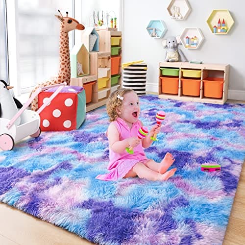 Chicrug Soft Runner Rugs for Non-Shedding Home Decorative Nursery Grey
| Chicrug Shag Furry Area Rug for Girls Room Gre