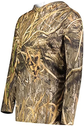 Holloway Men's Mossy Oak Momentum Hoodie + Camouflage + Outdoor + Hunting + Warmth + Midweight + Mossy Oak Pattern + Win