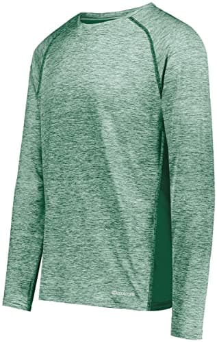 Holloway Men's Sportswear Electrify Powered by Coolcore Breathable Long Sleeve Tee for Active Men during Summer Sports
