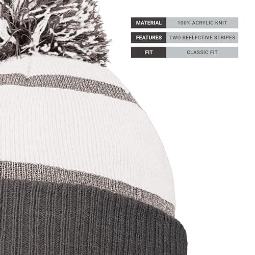 Holloway Reflective Beanie for Outdoor Activities in Cold Weather
| Holloway Reflective Beanie - Warm and Visible Winte