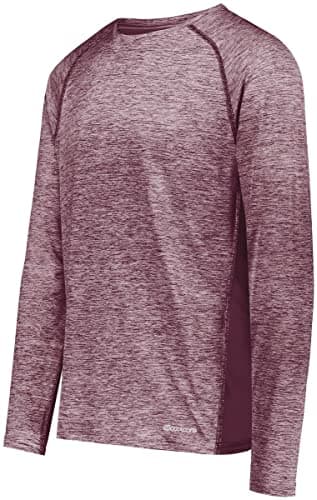 Holloway Men's Sportswear Electrify Powered by Coolcore Breathable Long Sleeve Tee for Active Men during Summer Sports