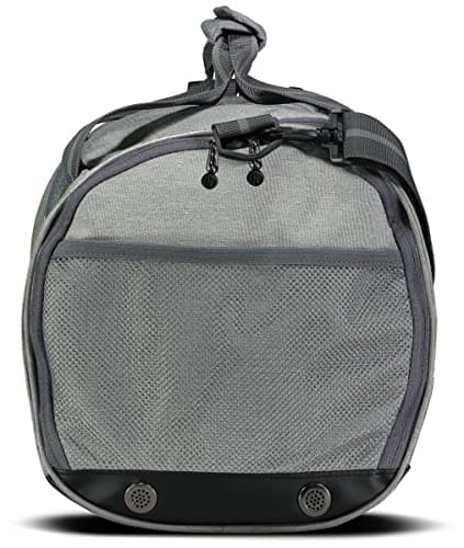 Holloway Sportswear Rivalry Duffel Bag Silver Heather/Carbon for Athletes on the Go
| Holloway Sportswear Rivalry Duffe