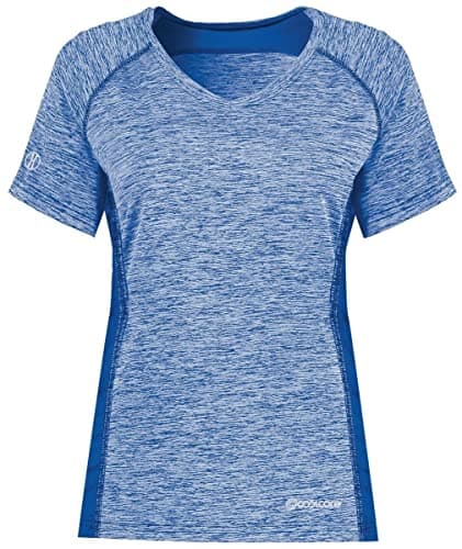 Holloway Sportswear Womens Electrify Coolcore® Tee S Royal Heather + Coolcore® Technology + Athletic Women + Workout Gym