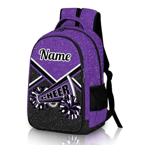 Personalized Name Cheer Backpack for Women
| Custom Cheerleading Backpack in Wine Red
| Customize Your Own Cheerleader