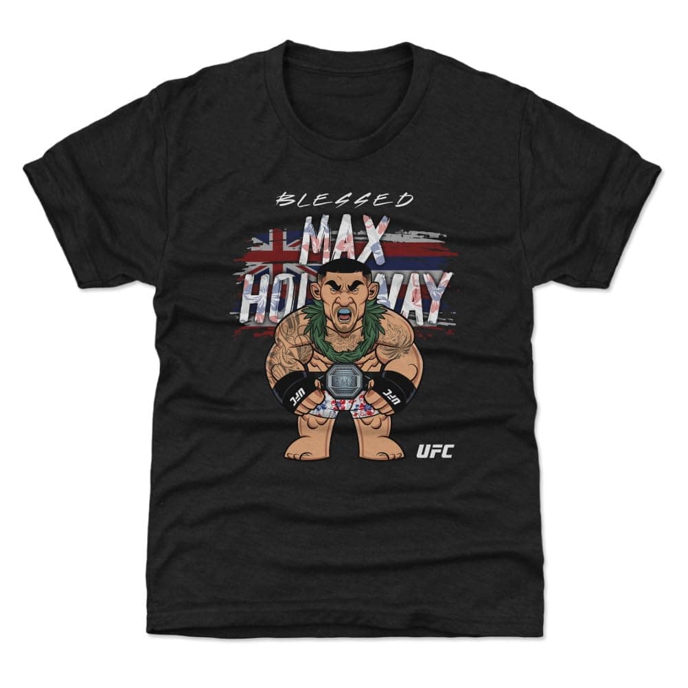 Max Holloway UFC Youth Shirt - 500 Level Big Shots Hawaii