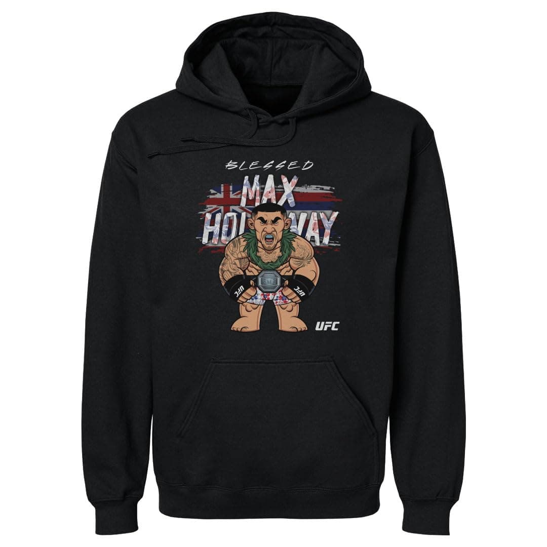 Max Holloway UFC Men's Hoodie Sweatshirt - 500 LEVEL Big Shots Hawaii