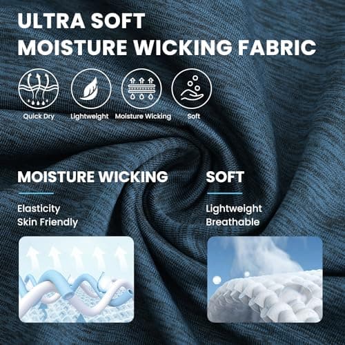 UPF 50+ Sun Protection HoDo Big and Tall Mens Swim Shirt for Hot Summer Days
| Quick Dry HoDo Big and Tall Quick Dry Me