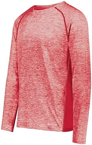 Holloway Men's Sportswear Electrify Powered by Coolcore Breathable Long Sleeve Tee for Active Men during Summer Sports