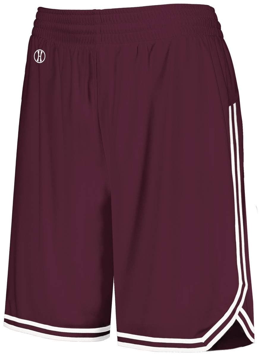 Augusta Sportswear Holloway Sportswear Women's Retro Basketball Shorts - Comfortable and Stylish Workout Pants for Bask