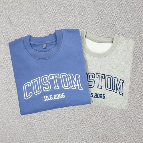 Personalized Embroidered Sweatshirt Custom For Women
Customized Embroidered Hoodie Sweatshirt as Mom_gift_Christmas
Cust