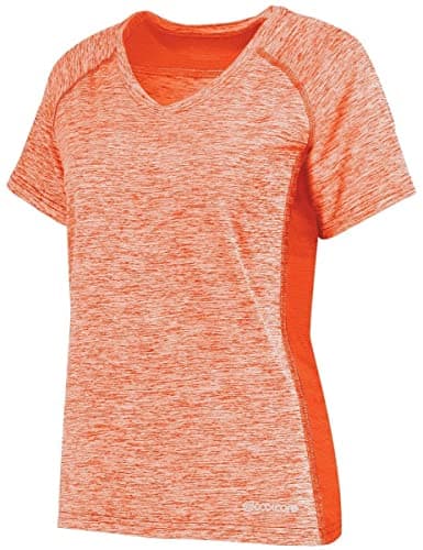 Holloway Sportswear Womens Electrify Coolcore® Tee 2XL Orange Heather Fast Evaporating Cooling Technology for Hot Weath