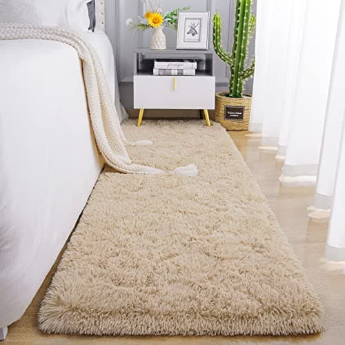 Chicrug Soft Runner Rugs for Non-Shedding Home Decorative Nursery Grey
| Chicrug Shag Furry Area Rug for Girls Room Gre