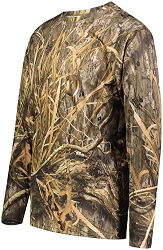 Holloway Men's Mossy Oak Momentum Long Sleeve Hunting Shirt
| Men's Mossy Oak Momentum Long Sleeve Tee Camouflage Appar