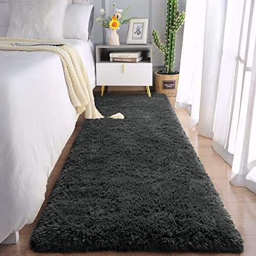 Chicrug Soft Runner Rugs for Non-Shedding Home Decorative Nursery Grey
| Chicrug Shag Furry Area Rug for Girls Room Gre