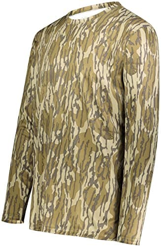 Holloway Men's Mossy Oak Momentum Long Sleeve Hunting Shirt
| Men's Mossy Oak Momentum Long Sleeve Tee Camouflage Appar