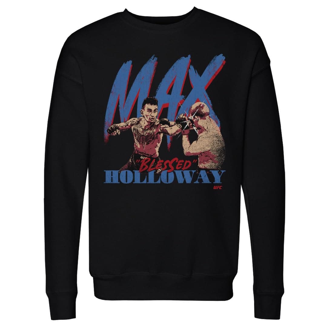 Max Holloway UFC 500 Level Crewneck Sweatshirt - Fighters Strike WHT  
Max Holloway UFC 500 Level Sweatshirt for Fighter