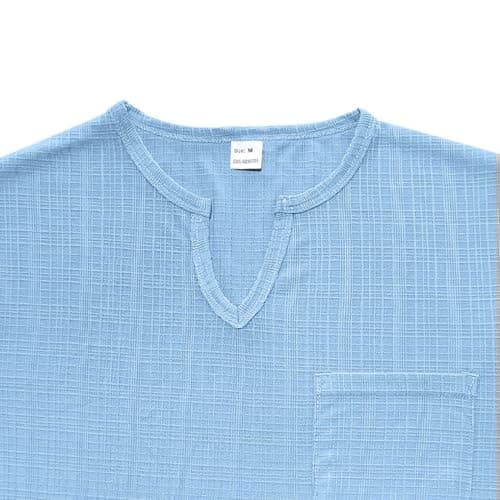 BIDDENANT Men's V-Neck Casual Shirts Short Sleeve Slim Fit Tees for Workout and Everyday Wear
| Stylish Men's V-Neck Ca