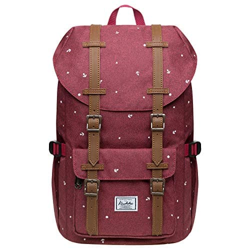 KAUKKO 15.6 Inch Laptop Outdoor Backpack for Men and Women Traveling Rucksack (5-8-Black)