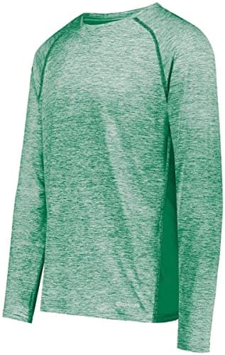 Holloway Men's Sportswear Electrify Powered by Coolcore Breathable Long Sleeve Tee for Active Men during Summer Sports