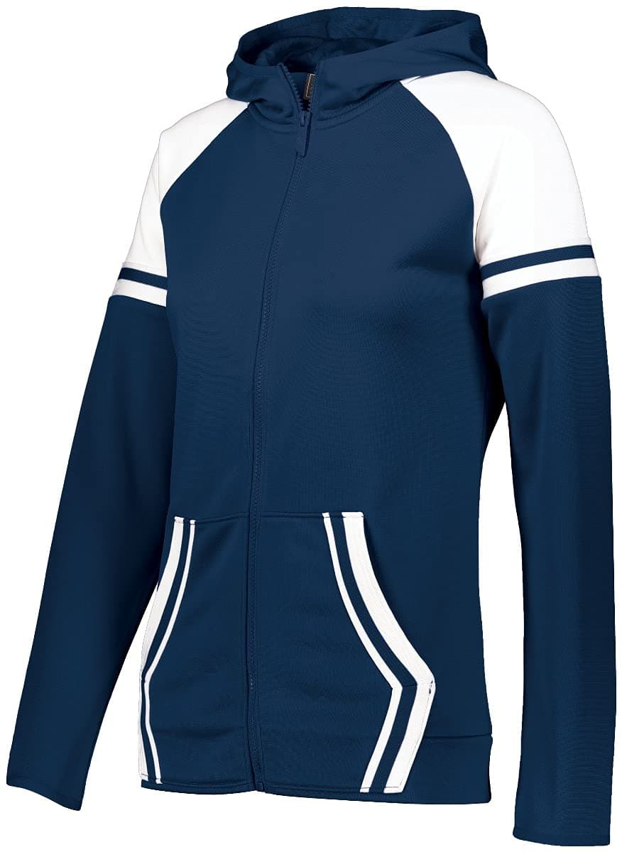 Holloway Sportswear Womens Retro Grade Jacket M Navy/White Sporty Style for Active Women
| Holloway Sportswear Womens R