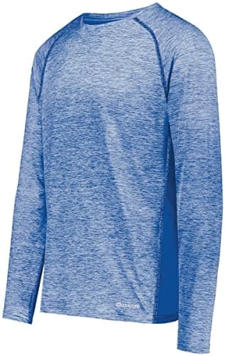 Holloway Men's Sportswear Electrify Powered by Coolcore Breathable Long Sleeve Tee for Active Men during Summer Sports