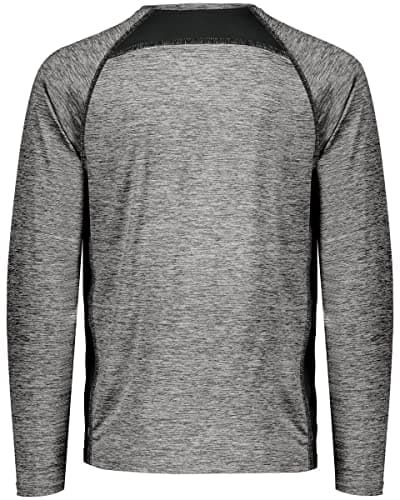 Holloway Men's Sportswear Electrify Powered by Coolcore Breathable Long Sleeve Tee for Active Men during Summer Sports