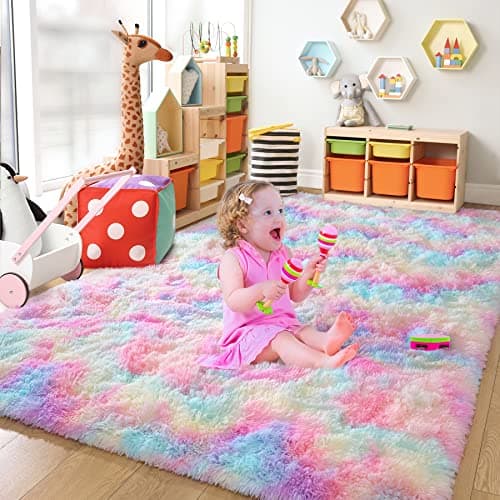 Chicrug Soft Runner Rugs for Non-Shedding Home Decorative Nursery Grey
| Chicrug Shag Furry Area Rug for Girls Room Gre