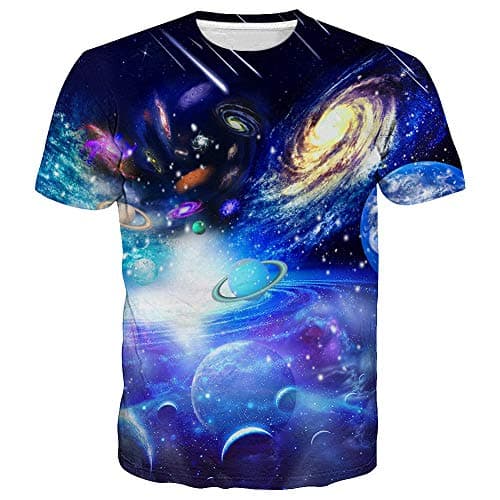 SYAIMN Unisex 3D Pattern Printed Short Sleeve T-Shirts for Casual Wear
| SYAIMN Unisex 3D Pattern Printed Short Sleeve
