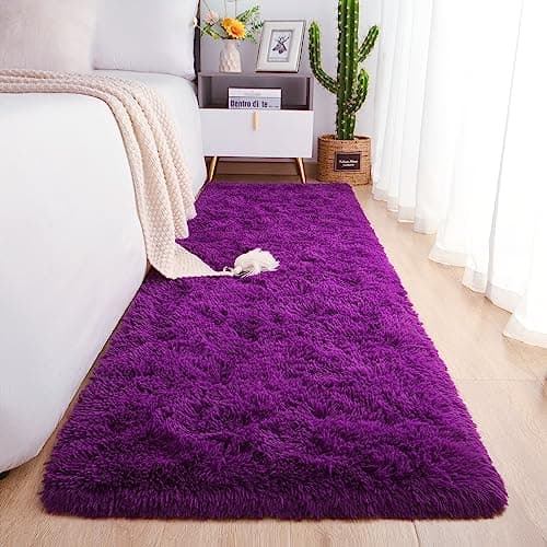 Chicrug Soft Runner Rugs for Non-Shedding Home Decorative Nursery Grey
| Chicrug Shag Furry Area Rug for Girls Room Gre