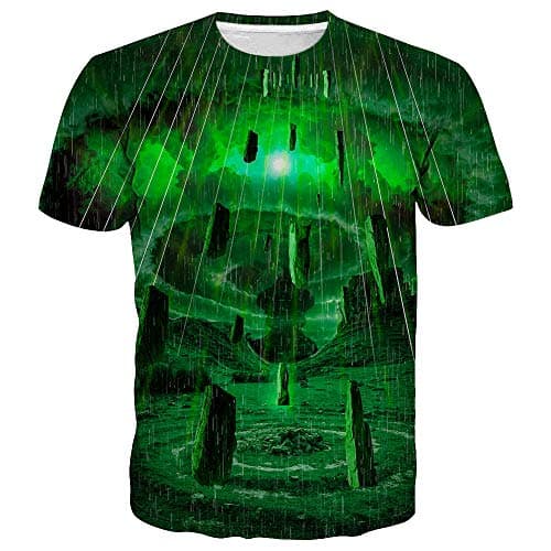 SYAIMN Unisex 3D Pattern Printed Short Sleeve T-Shirts for Casual Wear
| SYAIMN Unisex 3D Pattern Printed Short Sleeve