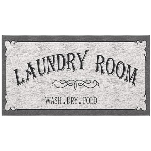 Non Slip Solid Area Rugs for Hallways Black OEKO-TEX STANDARD 100
| Easy to Clean Laundry Rug Runner for Living Room Bl