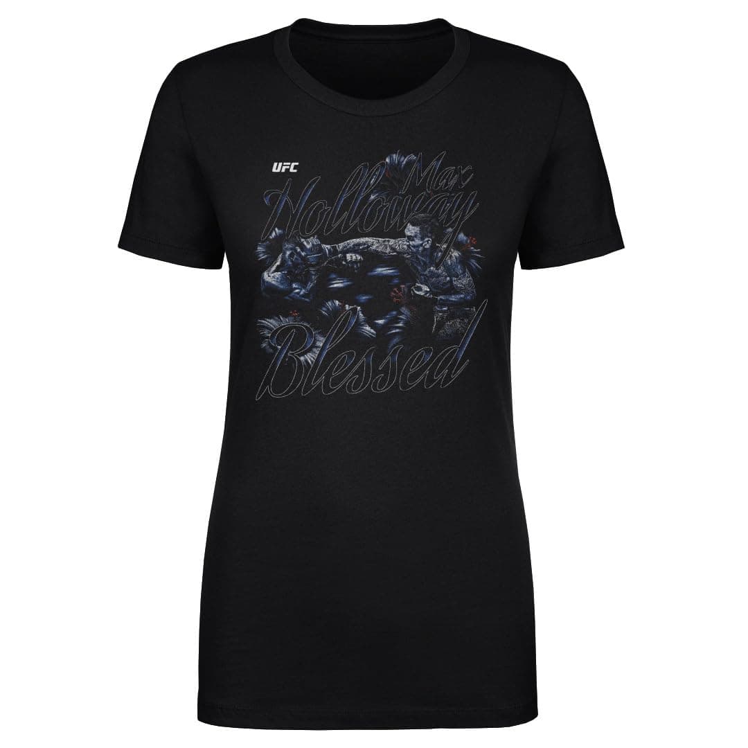 Max Holloway UFC Women's T-Shirt - Grunge Style for Fighters