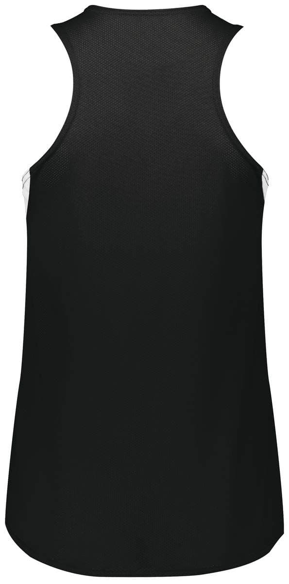 Holloway Ladies Pr Max Track Jersey 2Xl Black/White for Running Outdoor Sports Fitness Black/White Features Lightweight