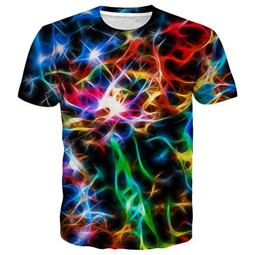 SYAIMN Unisex 3D Pattern Printed Short Sleeve T-Shirts for Casual Wear
| SYAIMN Unisex 3D Pattern Printed Short Sleeve