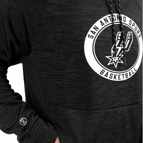 Holloway Men's NBA Fleece Hoodie - Warm & Comfortable Basketball Pullover - Ideal for Sports, Casual Wear, and Fans