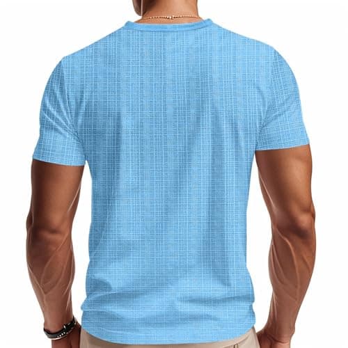 BIDDENANT Men's V-Neck Casual Shirts Short Sleeve Slim Fit Tees for Workout and Everyday Wear
| Stylish Men's V-Neck Ca
